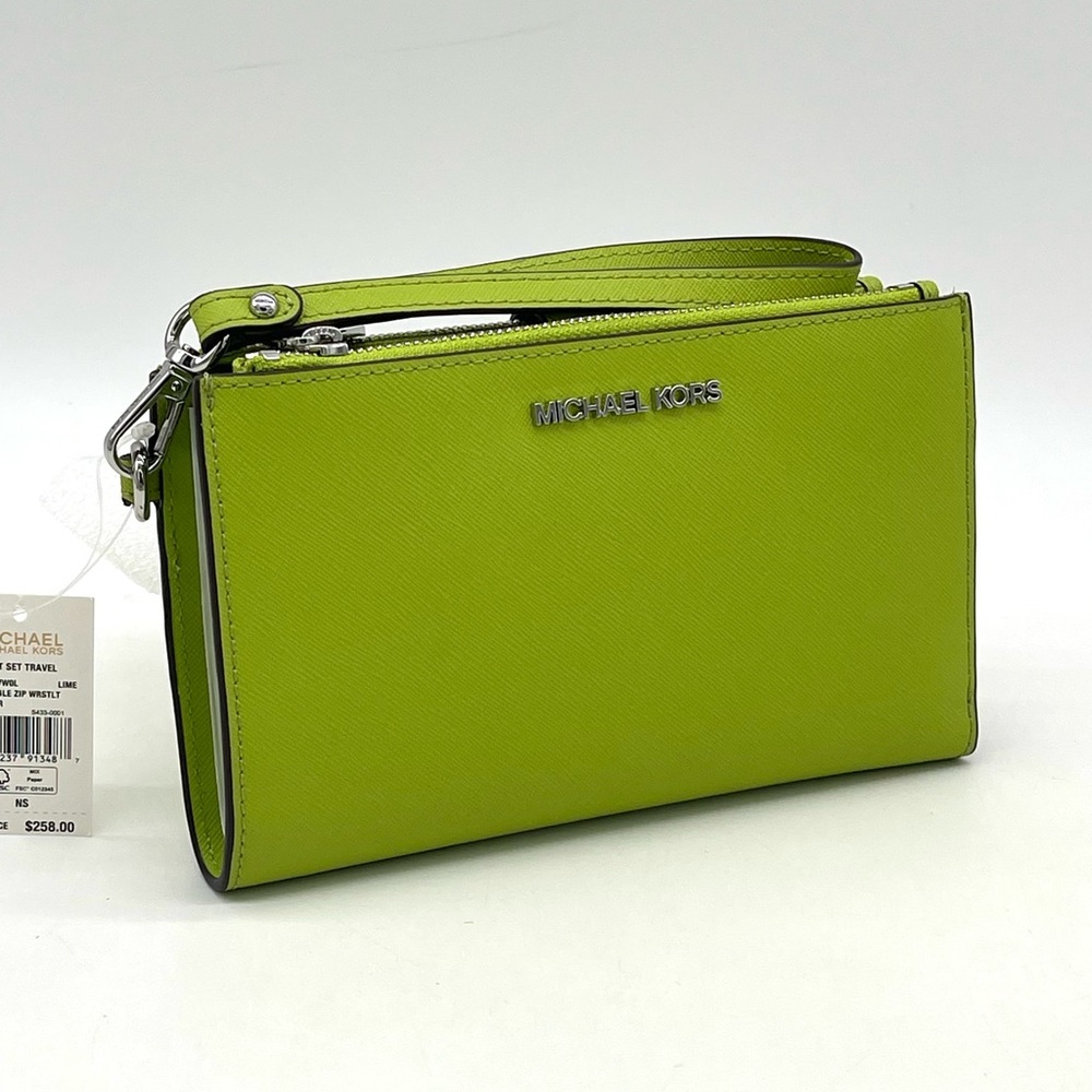 Michael Kors Large Double Zip Wallet Wristlet - Picture 2 of 7